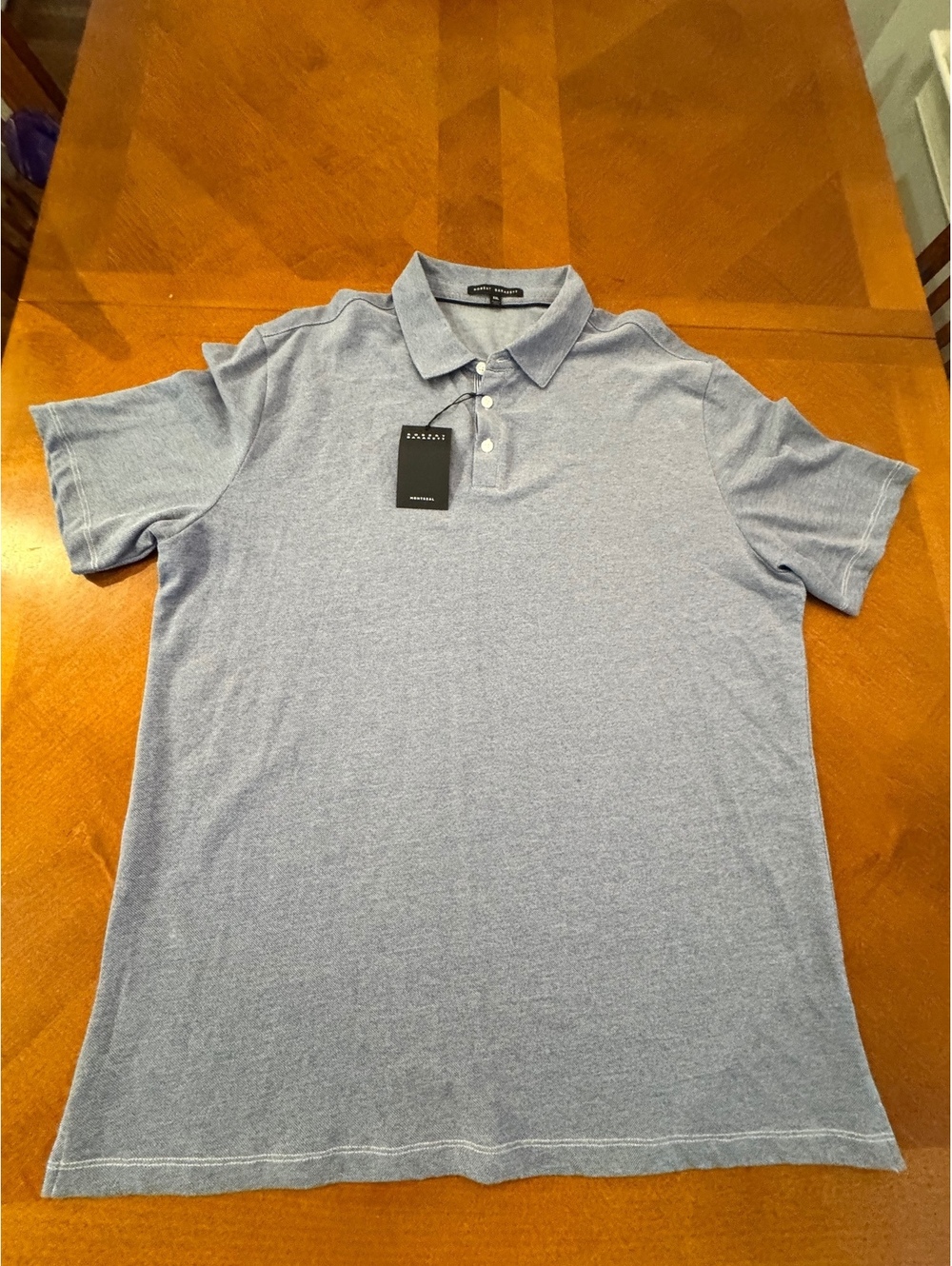 Robert Barakett Men's Polo Shirt XXL Blue NWT 652
